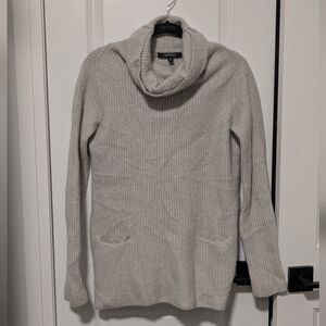 Grey Knit Cashmere Sweatet